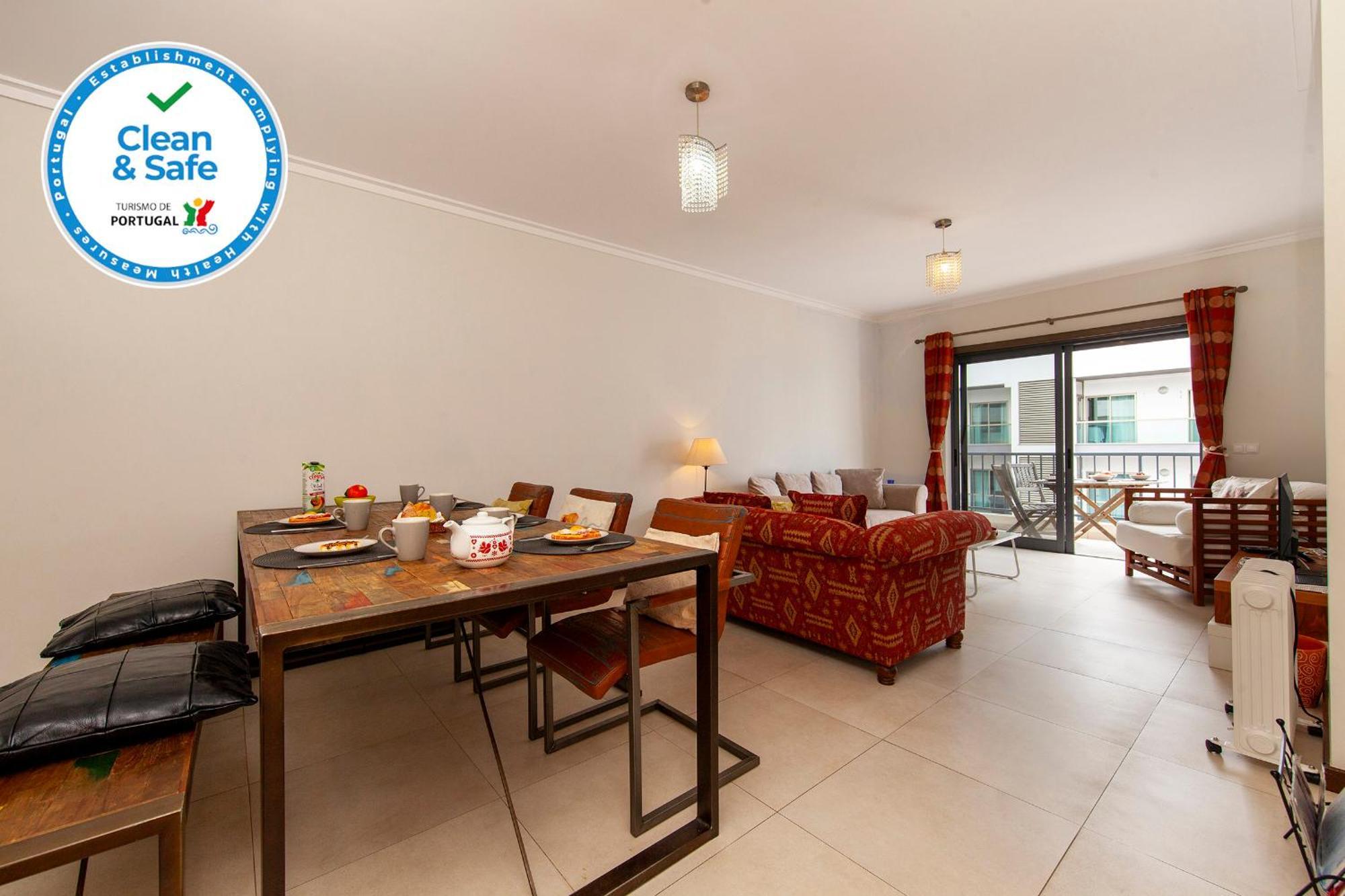 B04 - Luxury 2 Bed W Terrace Pool Apartment Lagos Exterior foto
